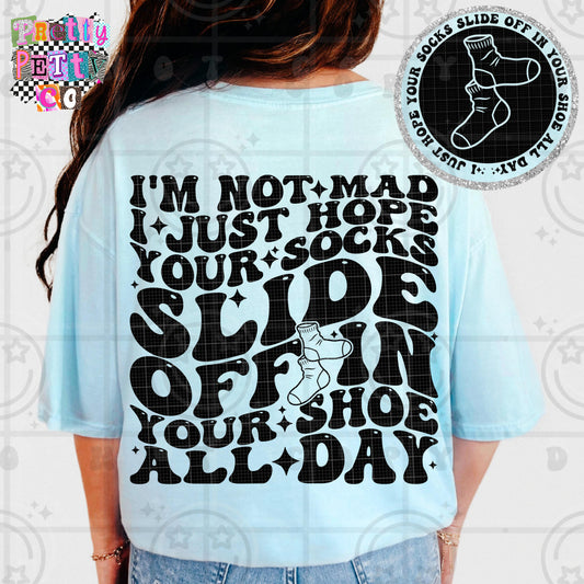 I’m Not Mad Shirt | Funny Sarcastic Graphic Tee | Petty Mom Humor T-Shirt
