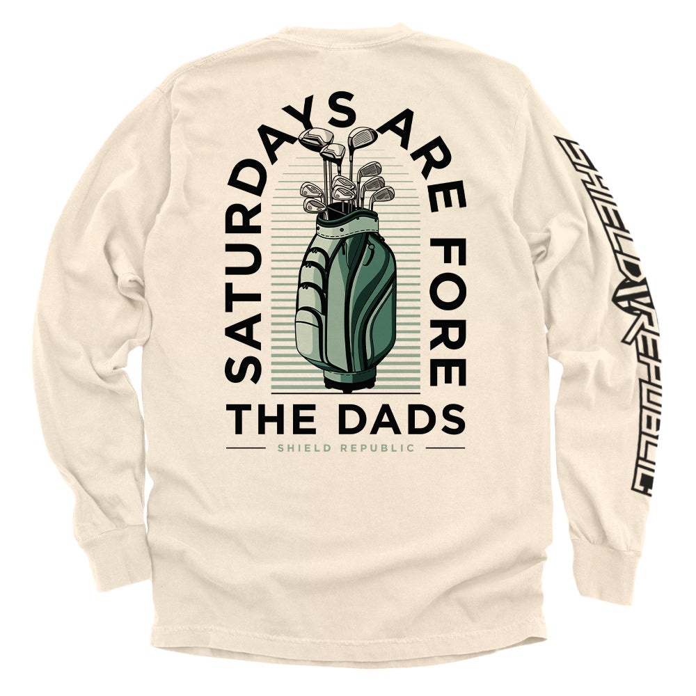 Saturdays Are For The Dads Golf Green - Pretty Petty Co