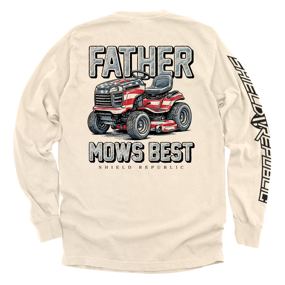 Father Mows Best Stars and Stripes - Pretty Petty Co