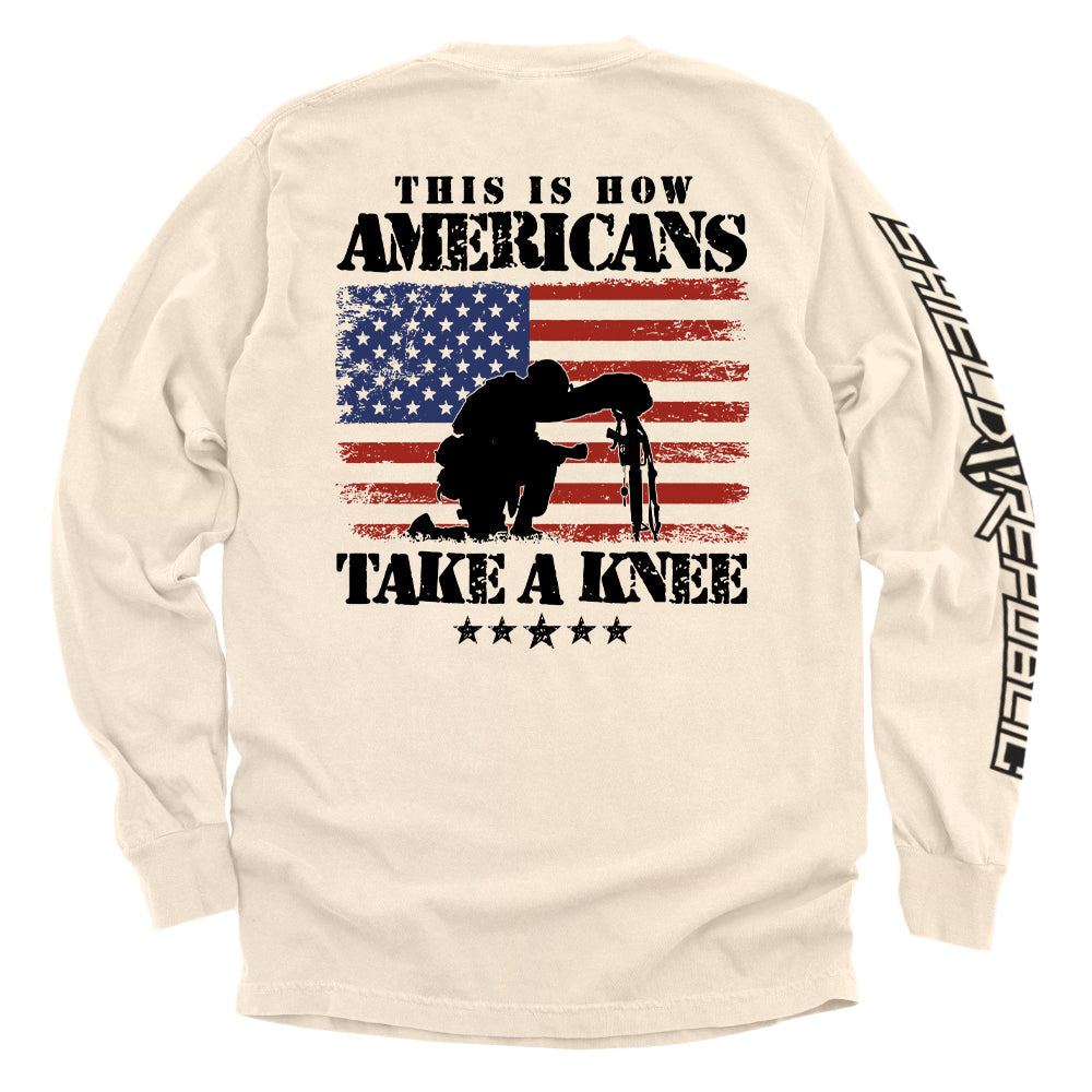 This Is How Americans Take A Knee - Pretty Petty Co