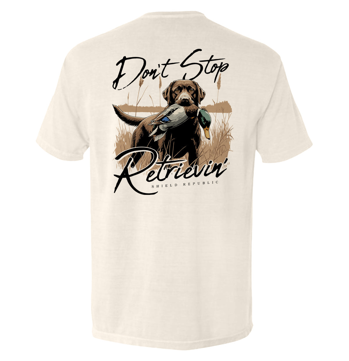 Don't Stop Retrievin' Chocolate Lab - Pretty Petty Co