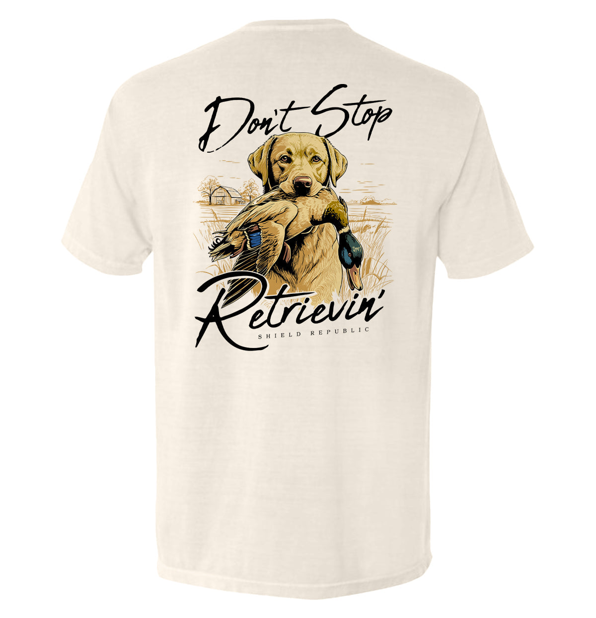 Don't Stop Retrievin Yellow Lab - Pretty Petty Co