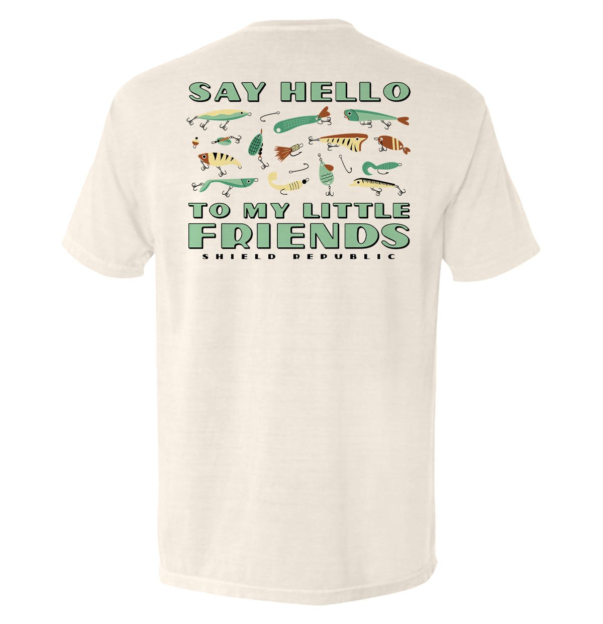 Say Hello to My Little Friends Green - Pretty Petty Co