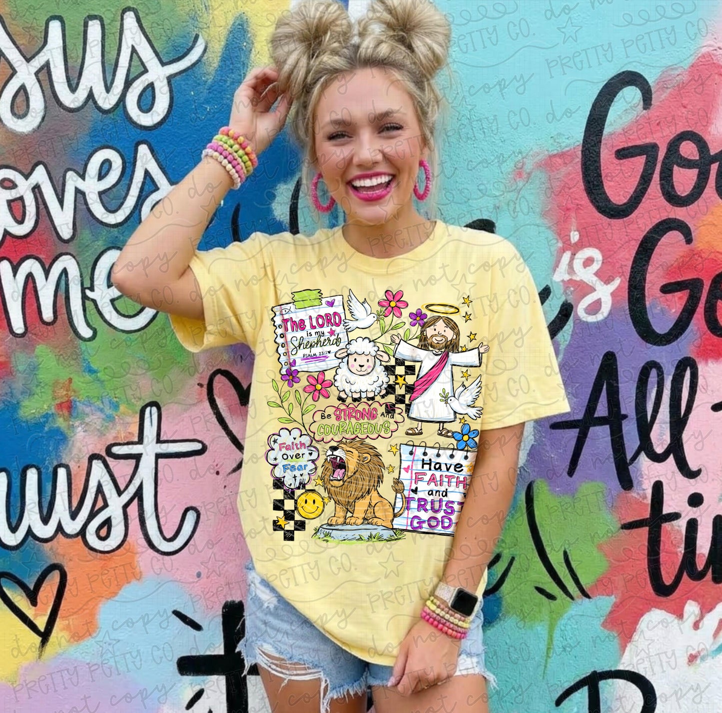 Faith Doodles Christian Graphic Tees | Inspirational Religious Shirts