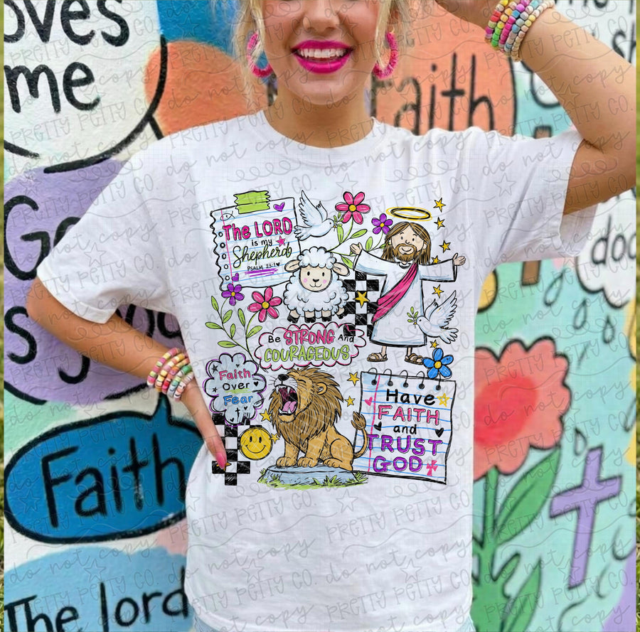 Faith Doodles Christian Graphic Tees | Inspirational Religious Shirts