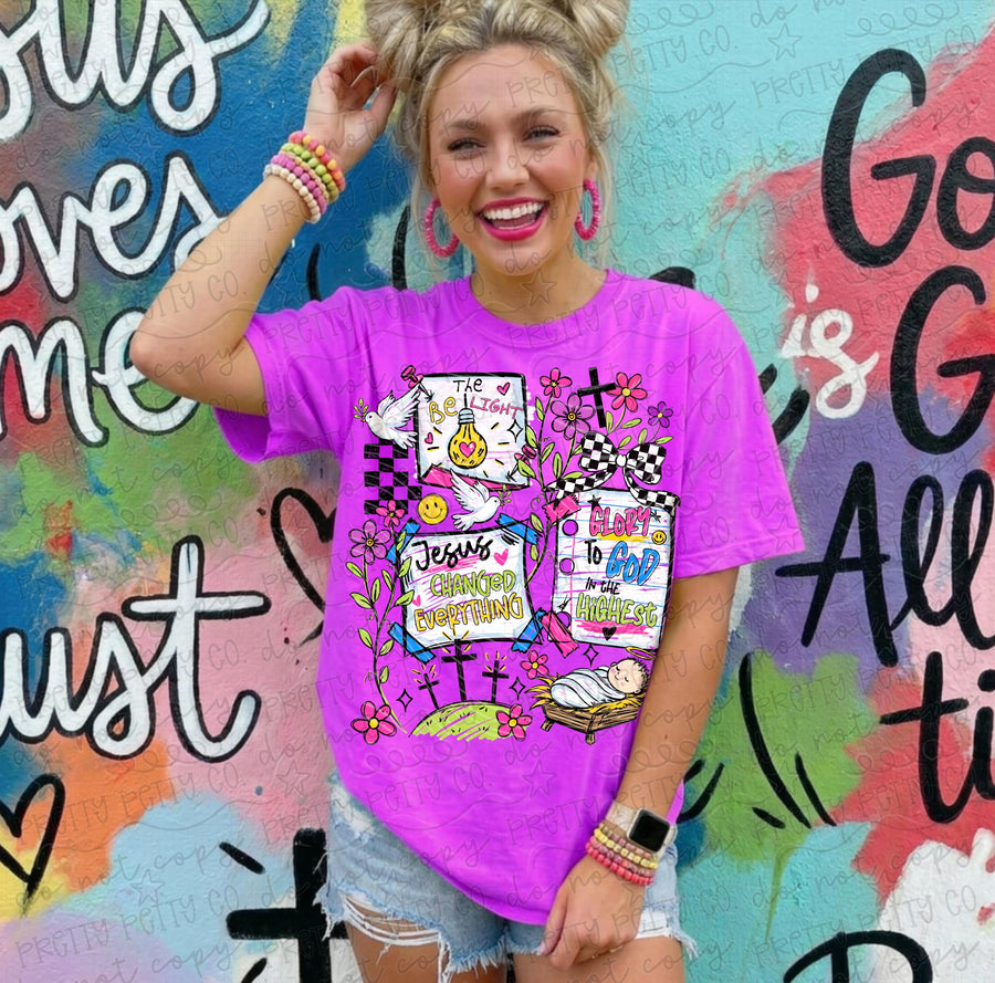Faith Doodles Christian Graphic Tees | Inspirational Religious Shirts