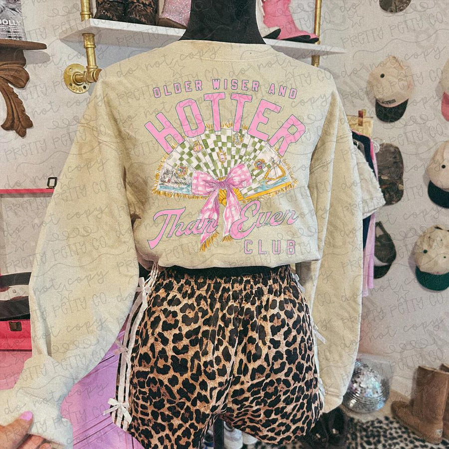 Hotter Than Ever Club Graphic Tee | Trendy Hot Girl Summer Shirt | Retro Summer Gildan Tee | Cute Vacation Beach Outfit - Pretty Petty Co
