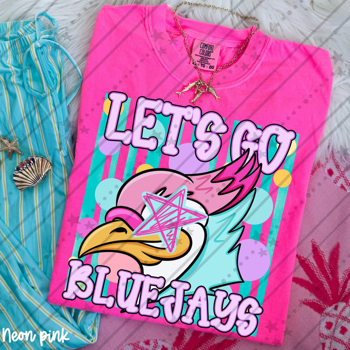 Let's Go Spirit Tee | School Spirit Shirt | Game Day Apparel | Football Season Graphic Tee | Pep Rally Shirt
