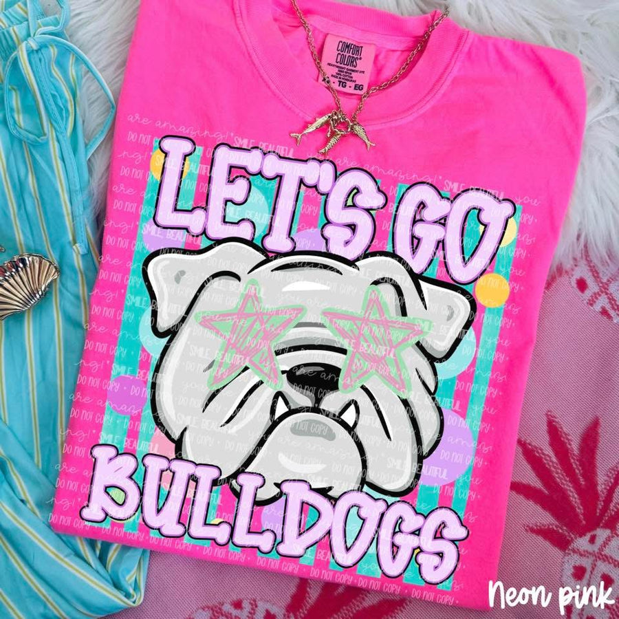 Let's Go Spirit Tee | School Spirit Shirt | Game Day Apparel | Football Season Graphic Tee | Pep Rally Shirt