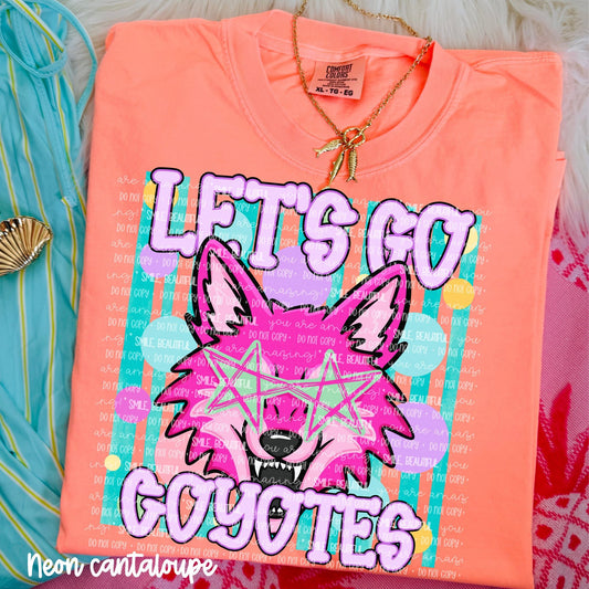 Let's Go Spirit Tee | School Spirit Shirt | Game Day Apparel | Football Season Graphic Tee | Pep Rally Shirt