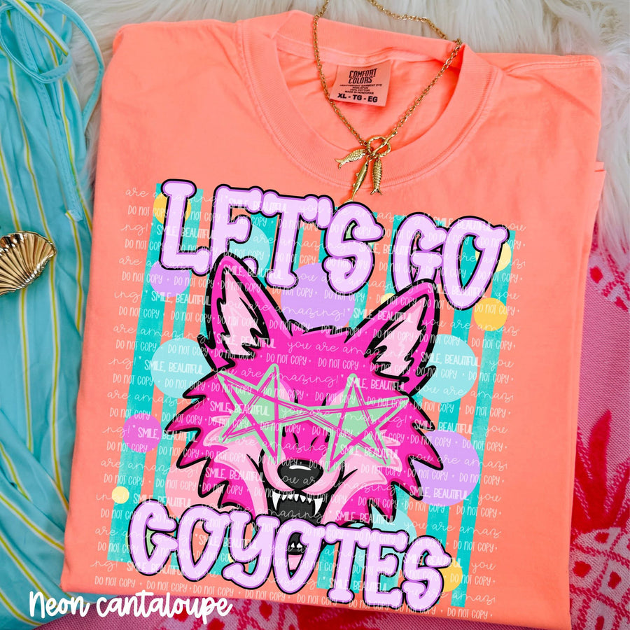 Let's Go Spirit Tee | School Spirit Shirt | Game Day Apparel | Football Season Graphic Tee | Pep Rally Shirt