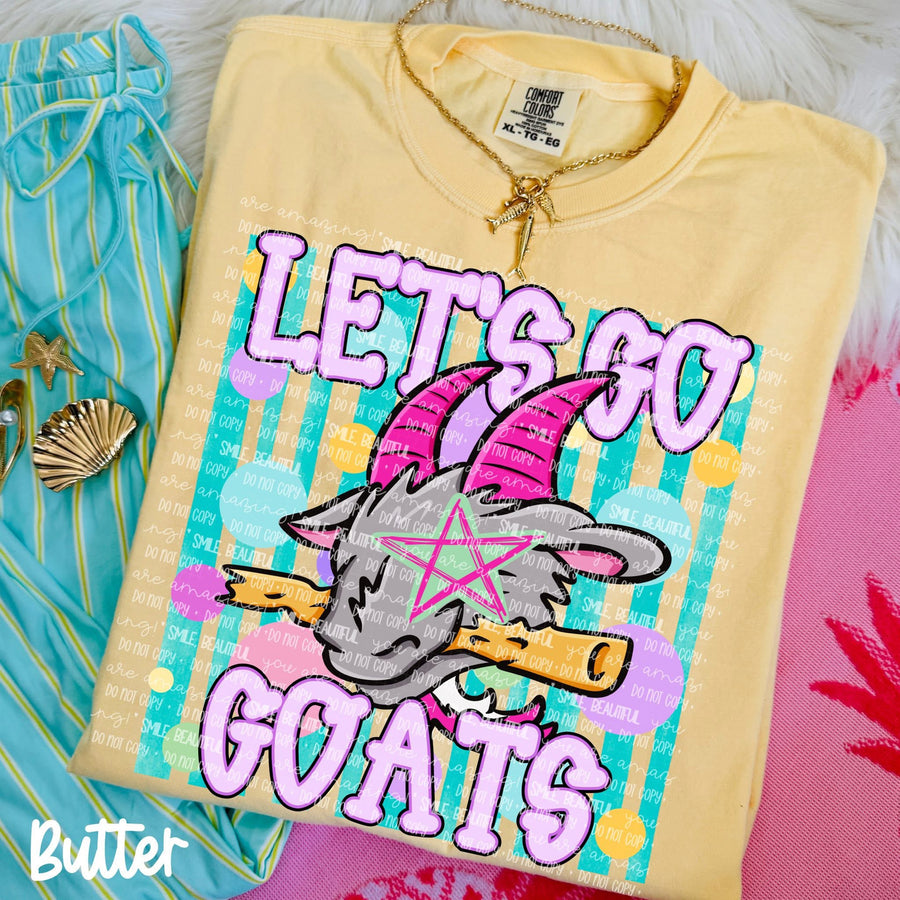 Let's Go Spirit Tee | School Spirit Shirt | Game Day Apparel | Football Season Graphic Tee | Pep Rally Shirt