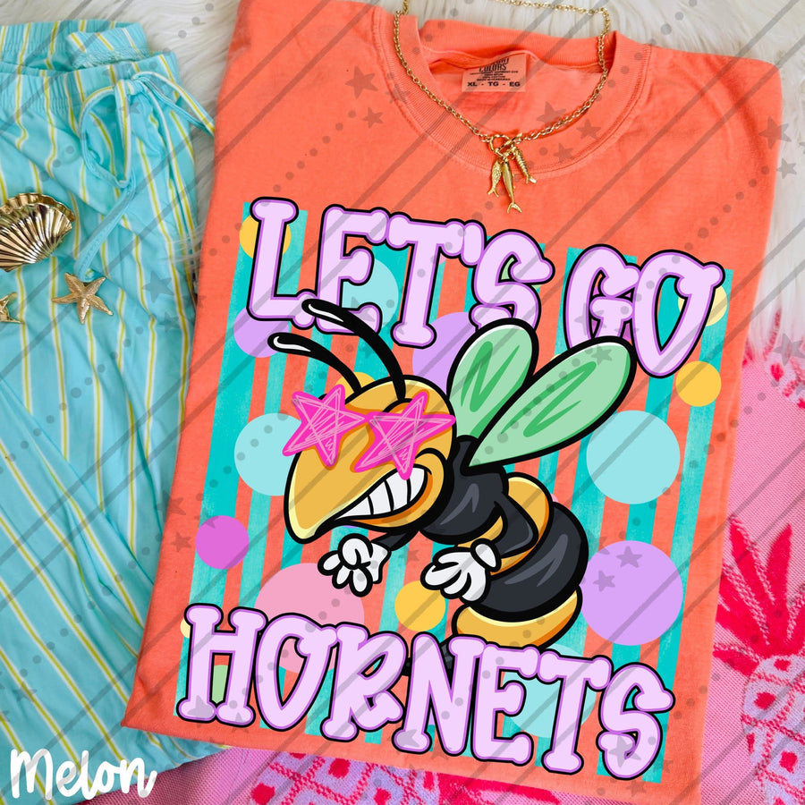 Let's Go Spirit Tee | School Spirit Shirt | Game Day Apparel | Football Season Graphic Tee | Pep Rally Shirt
