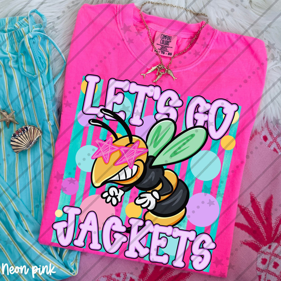 Let's Go Spirit Tee | School Spirit Shirt | Game Day Apparel | Football Season Graphic Tee | Pep Rally Shirt