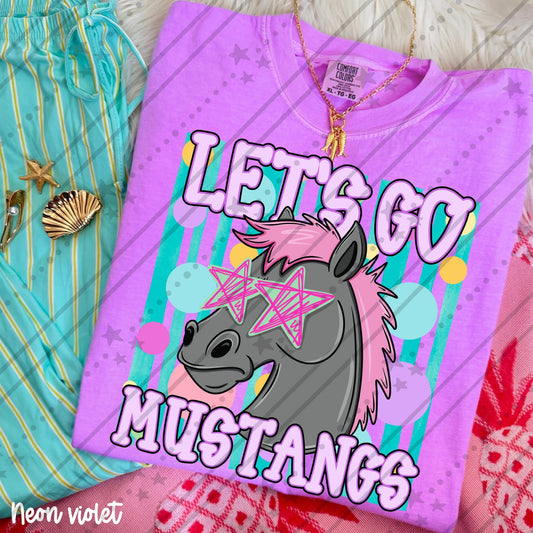 Let's Go Spirit Tee | School Spirit Shirt | Game Day Apparel | Football Season Graphic Tee | Pep Rally Shirt