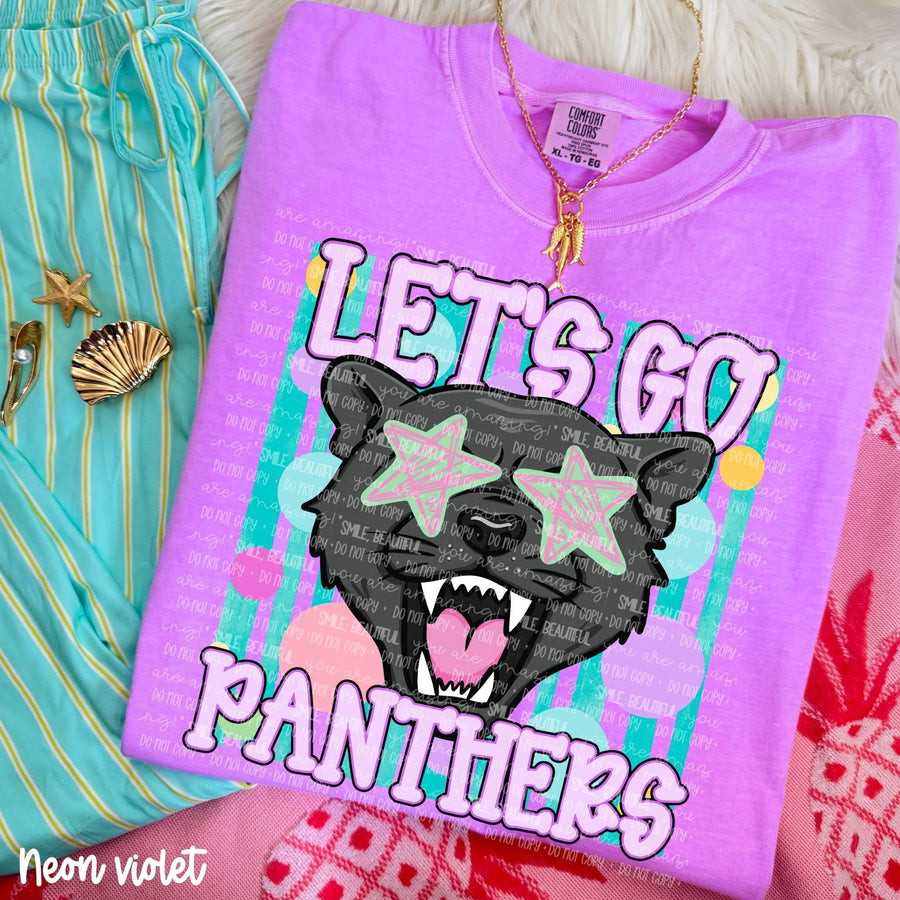 Let's Go Spirit Tee | School Spirit Shirt | Game Day Apparel | Football Season Graphic Tee | Pep Rally Shirt