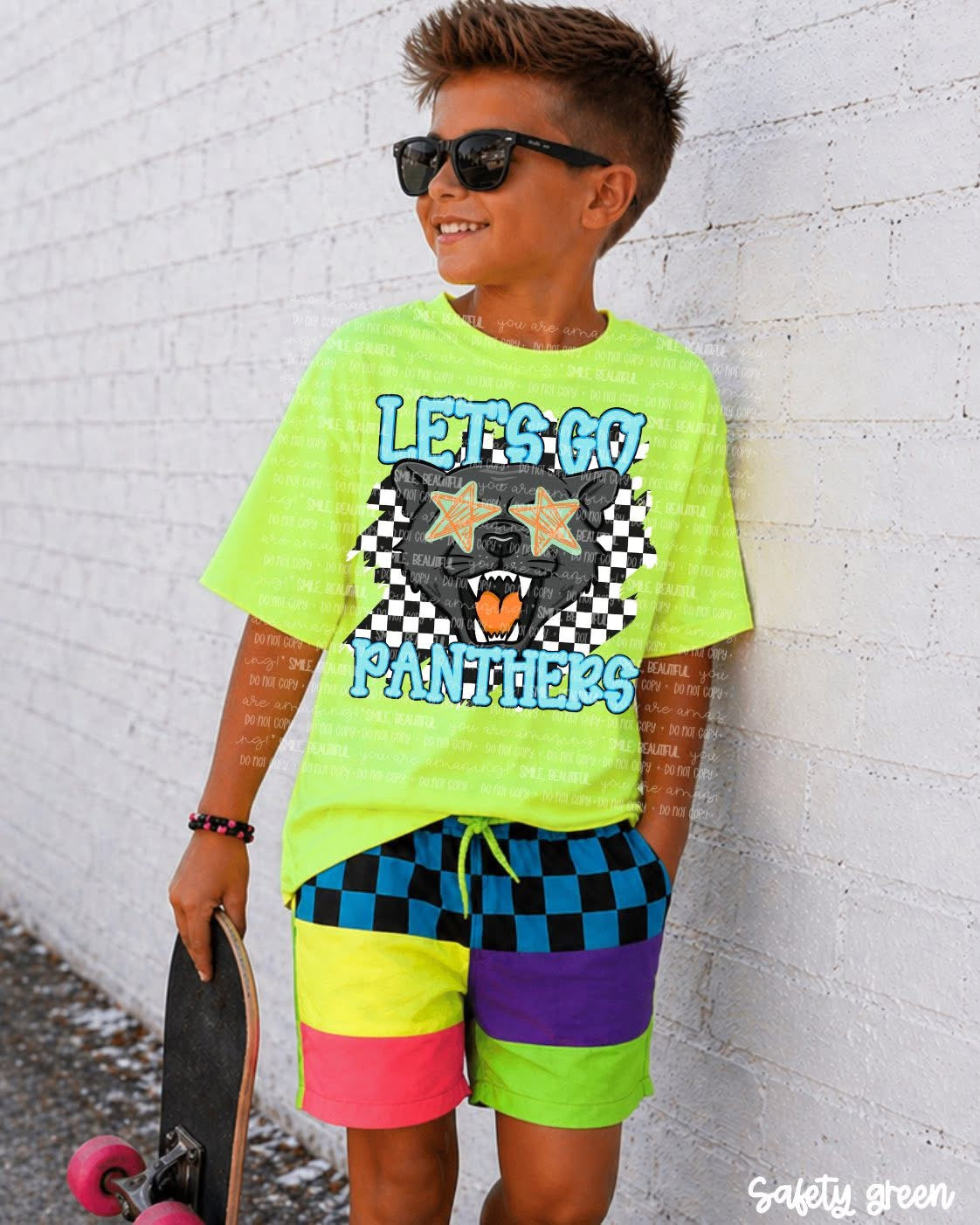 Panthers Mascot Shirt | Panthers Graphic Tee | School Spirit Game Day Apparel | Panthers Fan Gift