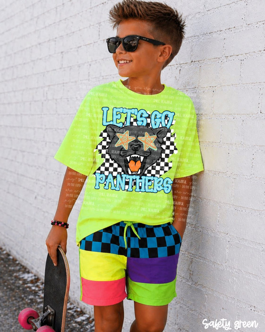 Panthers Mascot Shirt | Panthers Graphic Tee | School Spirit Game Day Apparel | Panthers Fan Gift