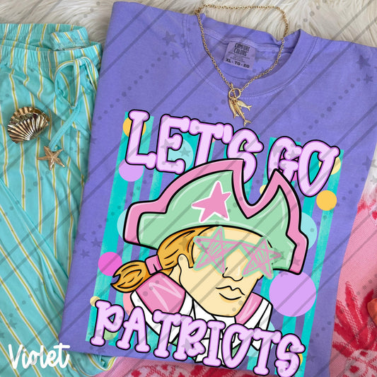 Let's Go Spirit Tee | School Spirit Shirt | Game Day Apparel | Football Season Graphic Tee | Pep Rally Shirt