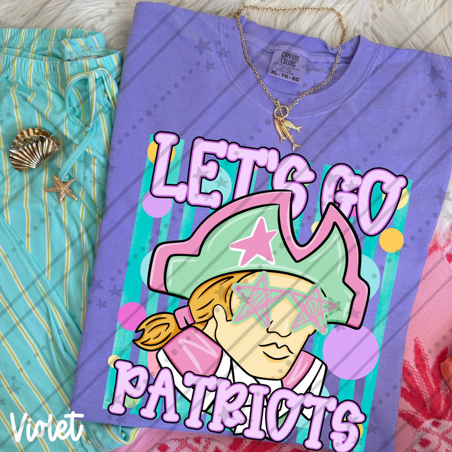 Let's Go Spirit Tee | School Spirit Shirt | Game Day Apparel | Football Season Graphic Tee | Pep Rally Shirt