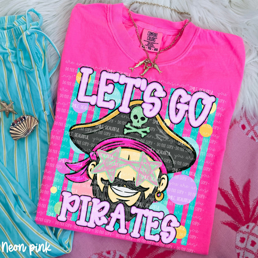 Let's Go Spirit Tee | School Spirit Shirt | Game Day Apparel | Football Season Graphic Tee | Pep Rally Shirt