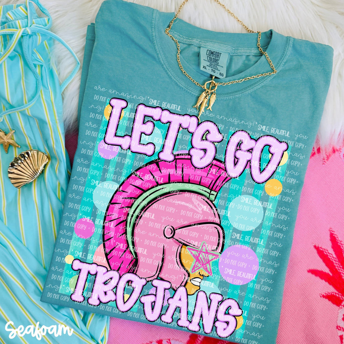 Let's Go Spirit Tee | School Spirit Shirt | Game Day Apparel | Football Season Graphic Tee | Pep Rally Shirt