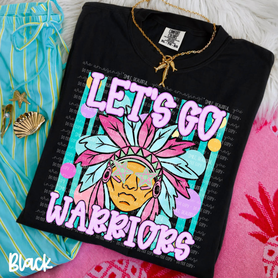Let's Go Spirit Tee | School Spirit Shirt | Game Day Apparel | Football Season Graphic Tee | Pep Rally Shirt