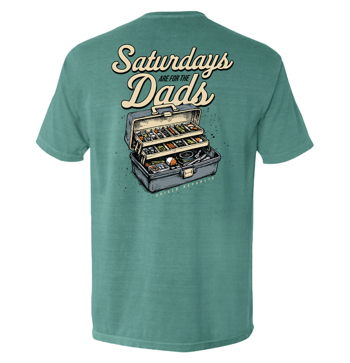 Saturdays Are For The Dads Tackle Box - Pretty Petty Co