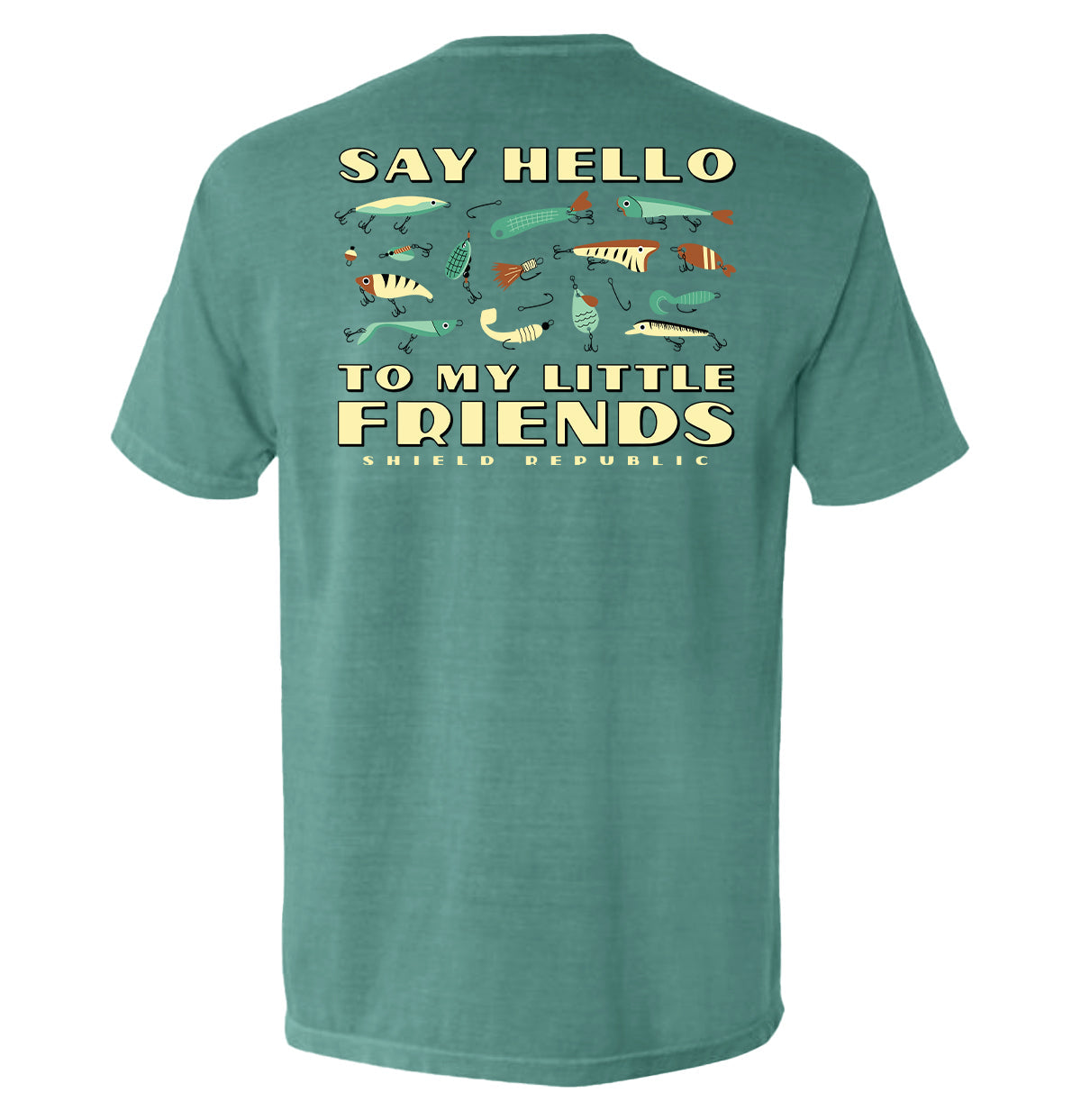 Say Hello to My Little Friends Green - Pretty Petty Co