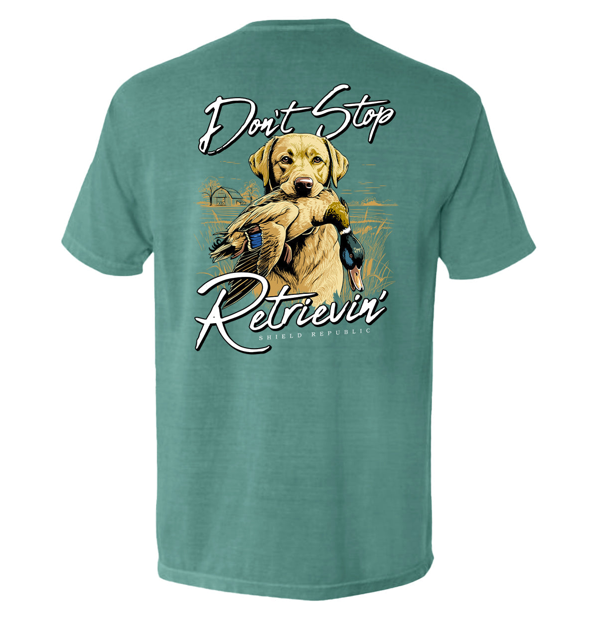 Don't Stop Retrievin Yellow Lab - Pretty Petty Co
