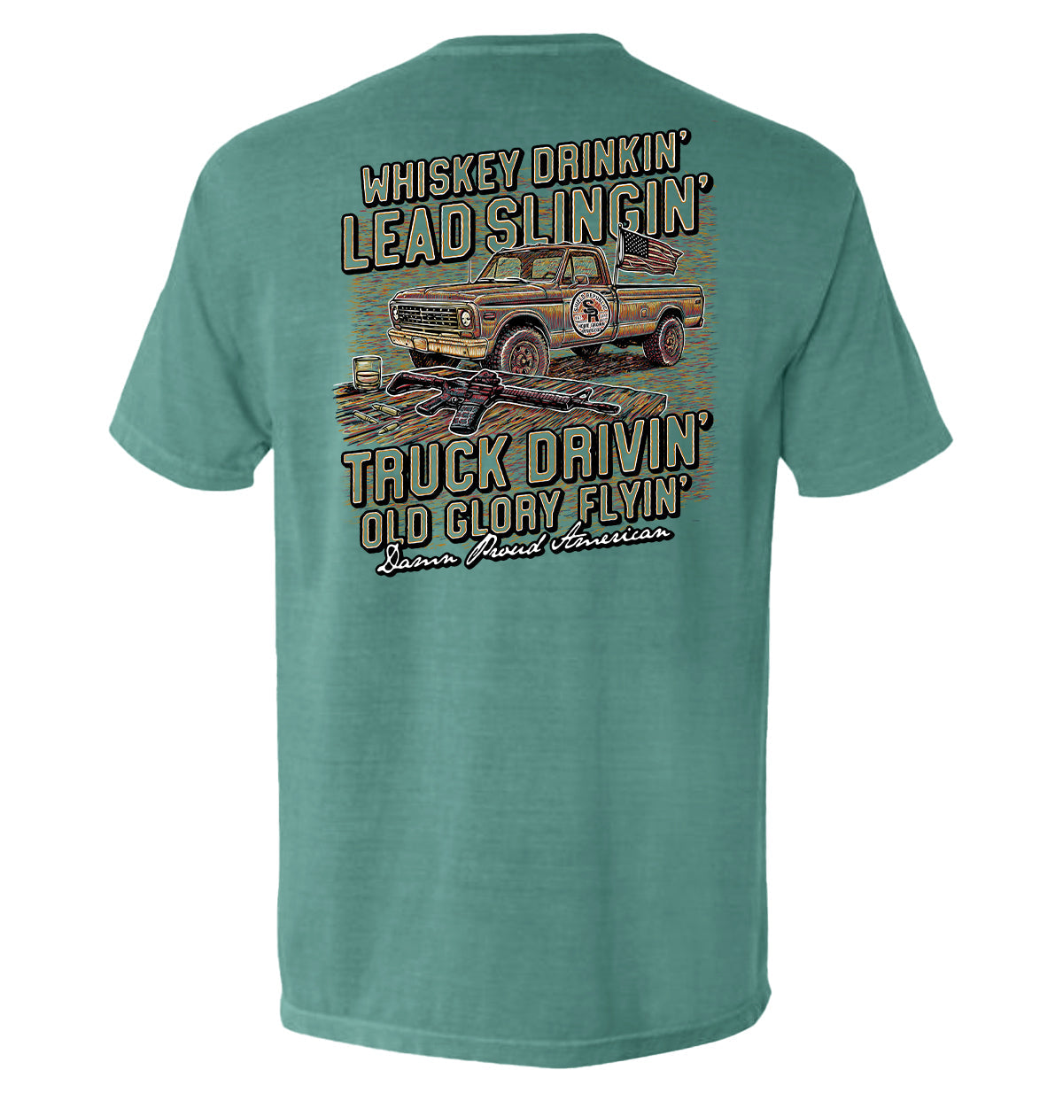 Damn Proud American - Pretty Petty Co