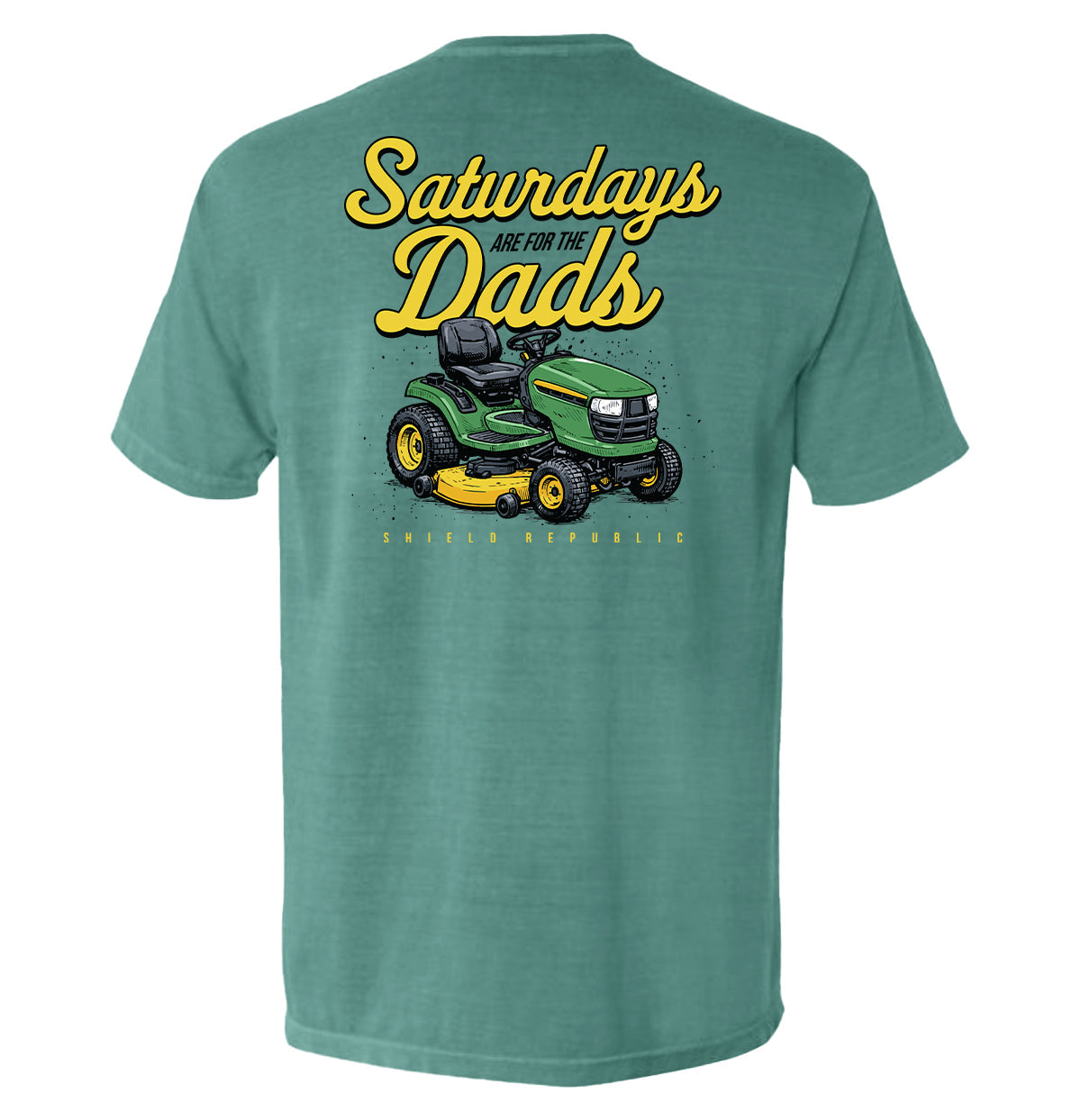 Saturdays Are For The Dads Mower - Pretty Petty Co