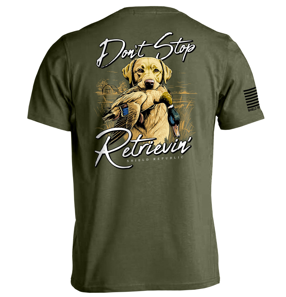 Don't Stop Retrievin Yellow Lab - Pretty Petty Co