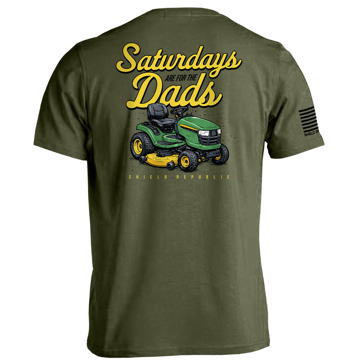 Saturdays Are For The Dads Mower - Pretty Petty Co