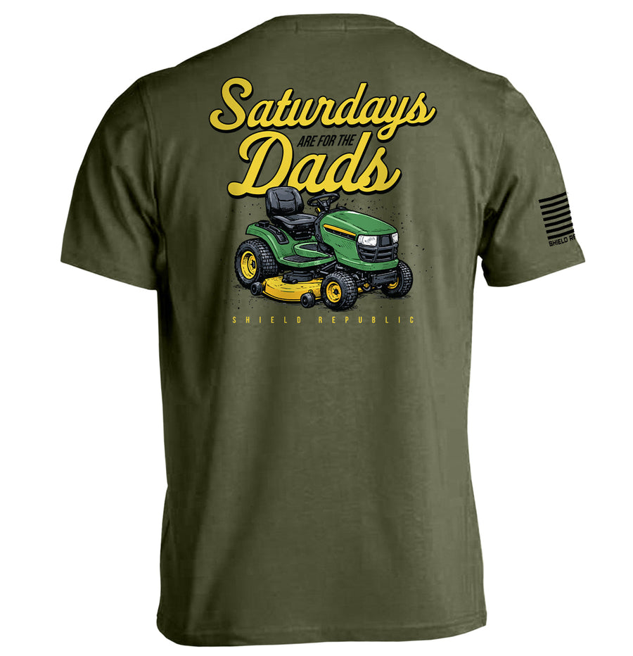 Saturdays Are For The Dads Mower - Pretty Petty Co
