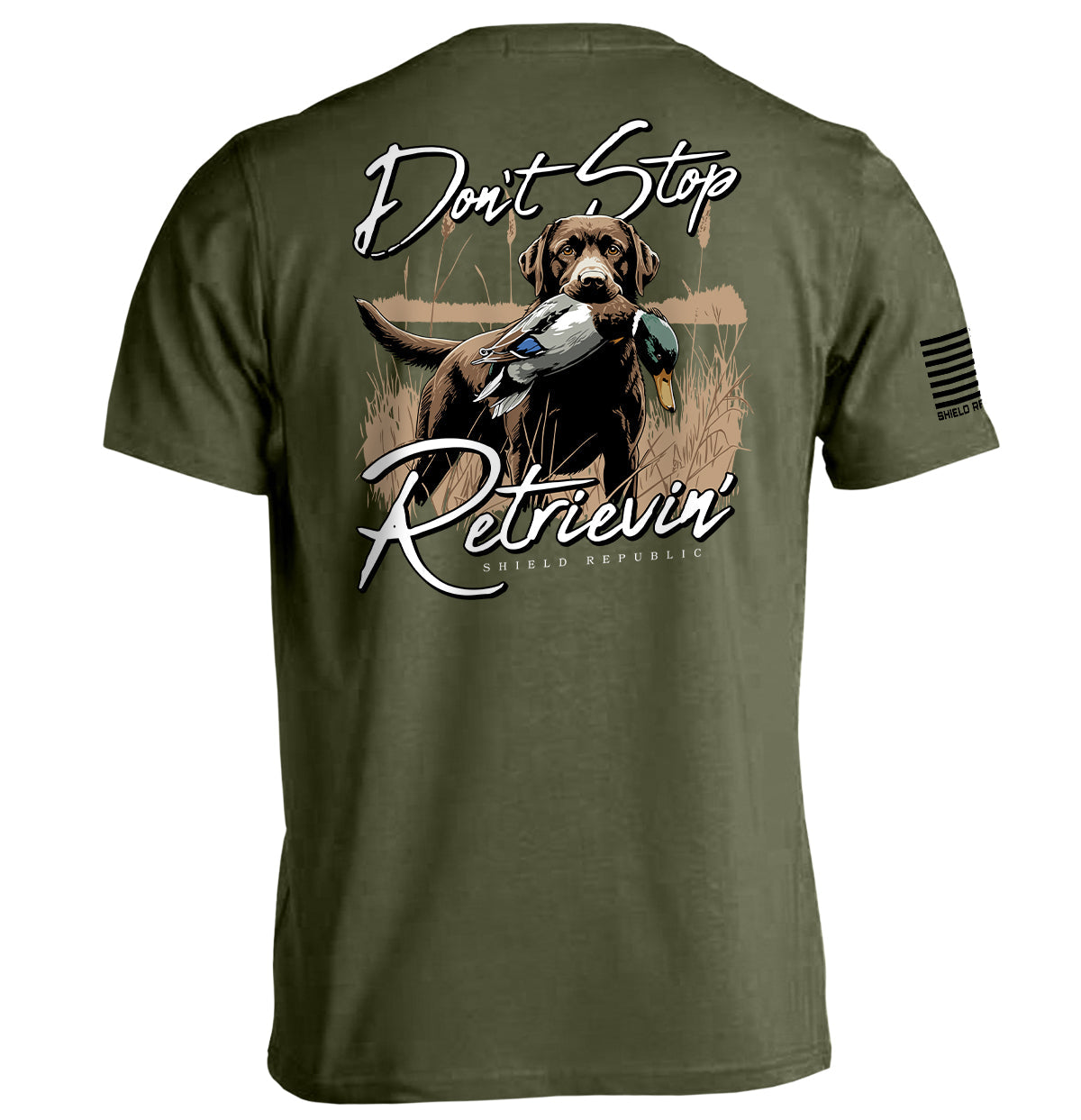 Don't Stop Retrievin' Chocolate Lab - Pretty Petty Co