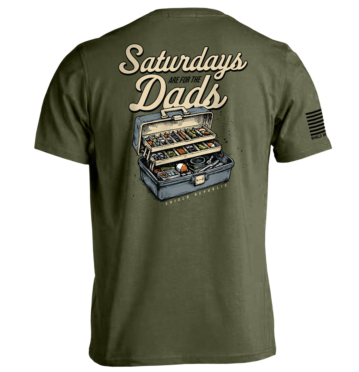 Saturdays Are For The Dads Tackle Box - Pretty Petty Co
