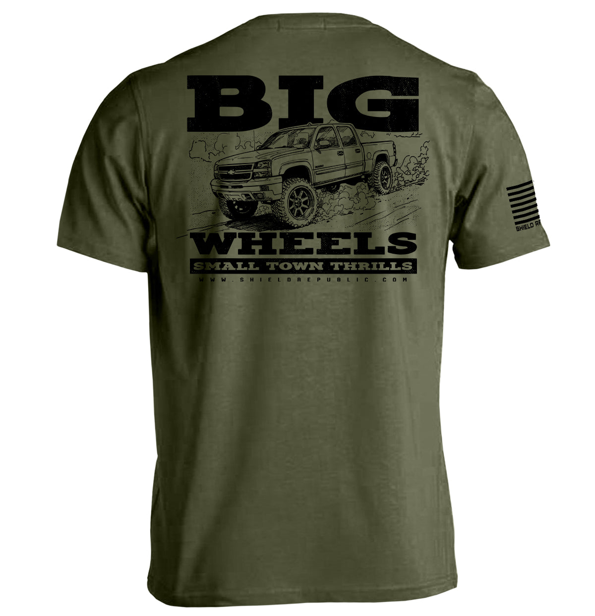 Big Wheels Small Town Thrills - Pretty Petty Co