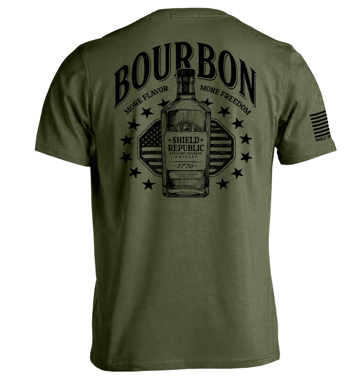 Bourbon More Flavor More Freedom - Pretty Petty Co