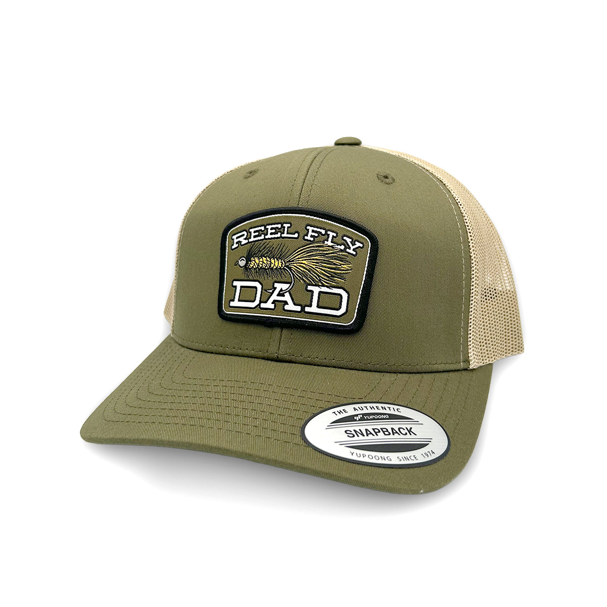 Reel Fly Dad (Woven Patch) - Pretty Petty Co