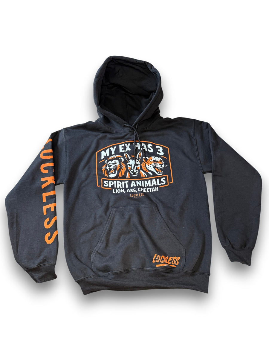 My Ex Has 3 Spirit Animals Hoodie - Pretty Petty Co