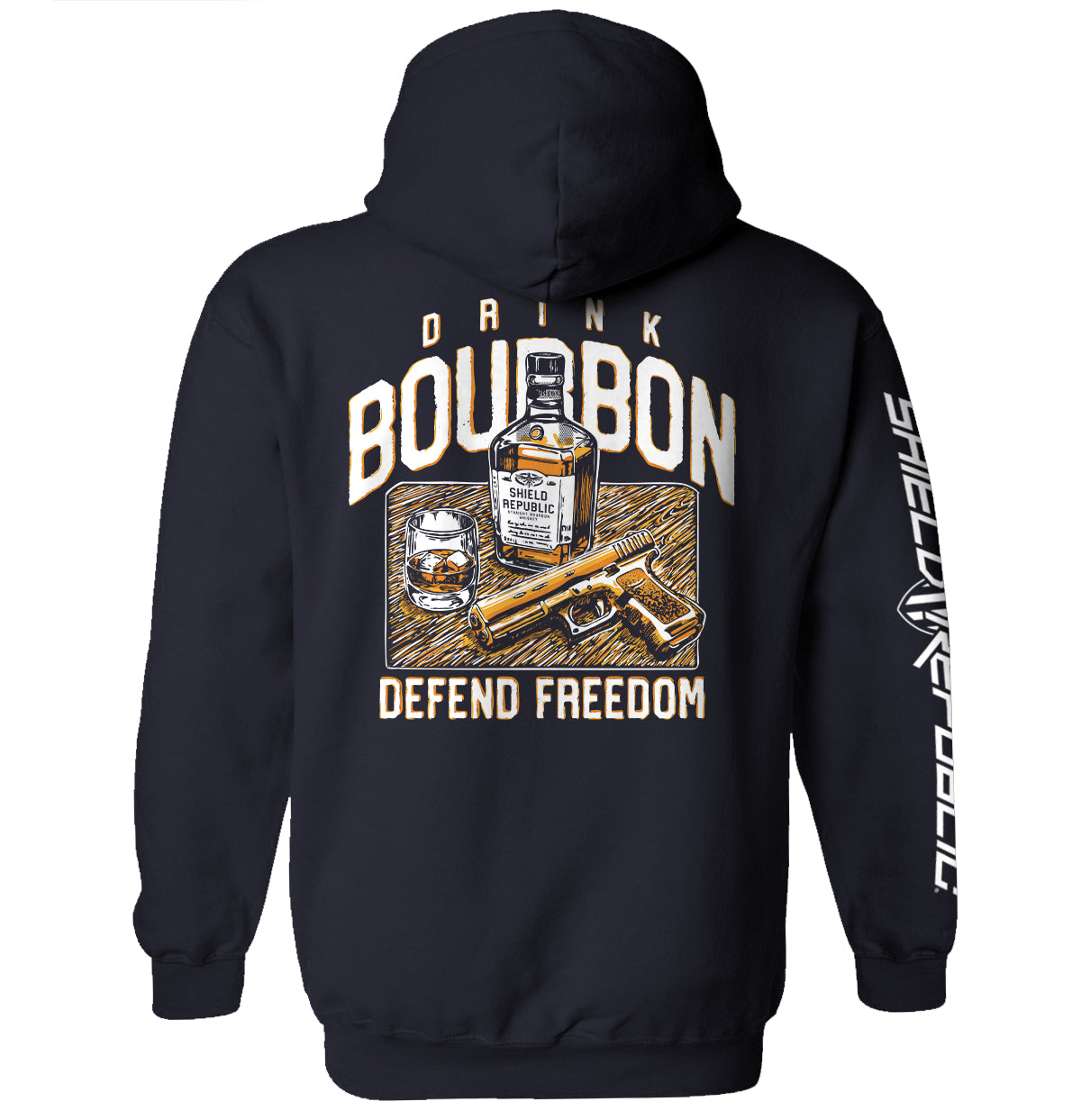 Drink Bourbon Defend Freedom - Pretty Petty Co