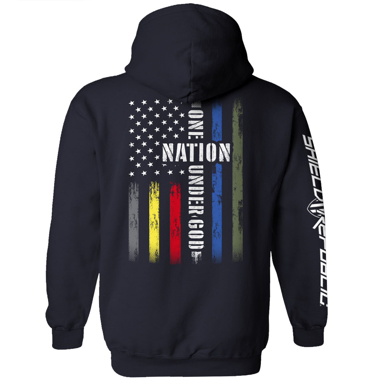 One Nation Under God First Responder Flag - Pretty Petty Co