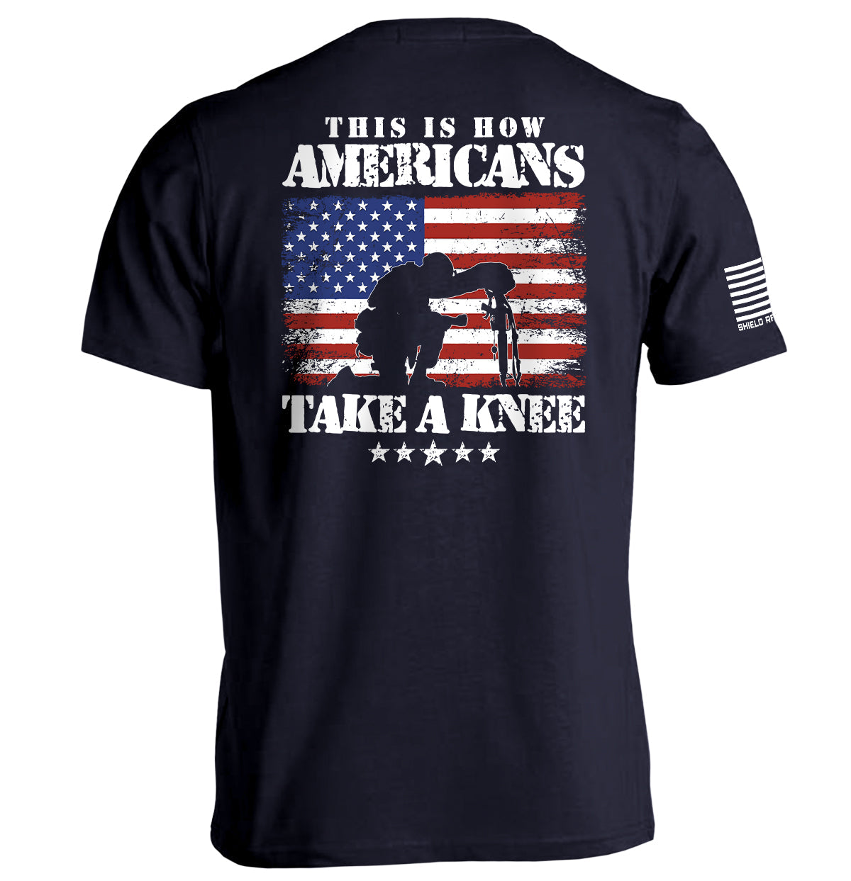 This Is How Americans Take A Knee - Pretty Petty Co