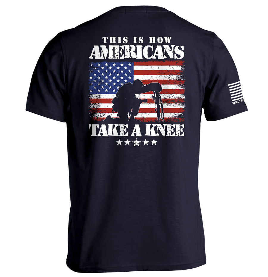 This Is How Americans Take A Knee - Pretty Petty Co