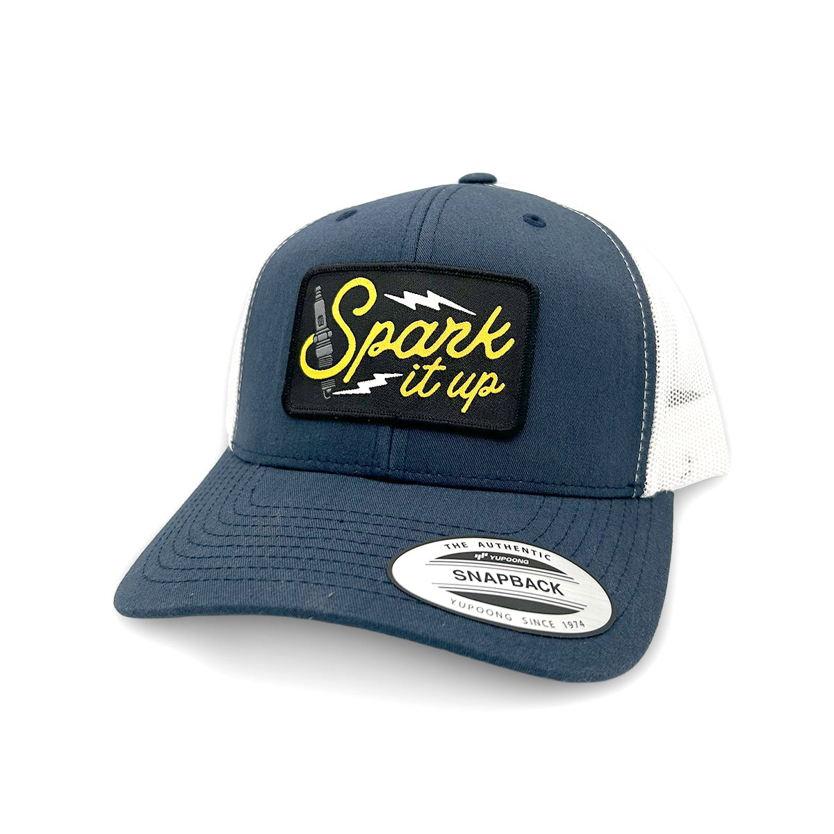 Spark it up Black (Woven Patch) - Pretty Petty Co