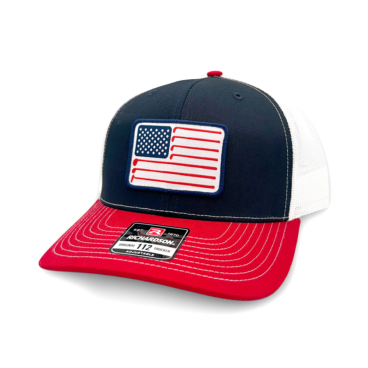 USA Golf Flag (Woven Patch) - Pretty Petty Co
