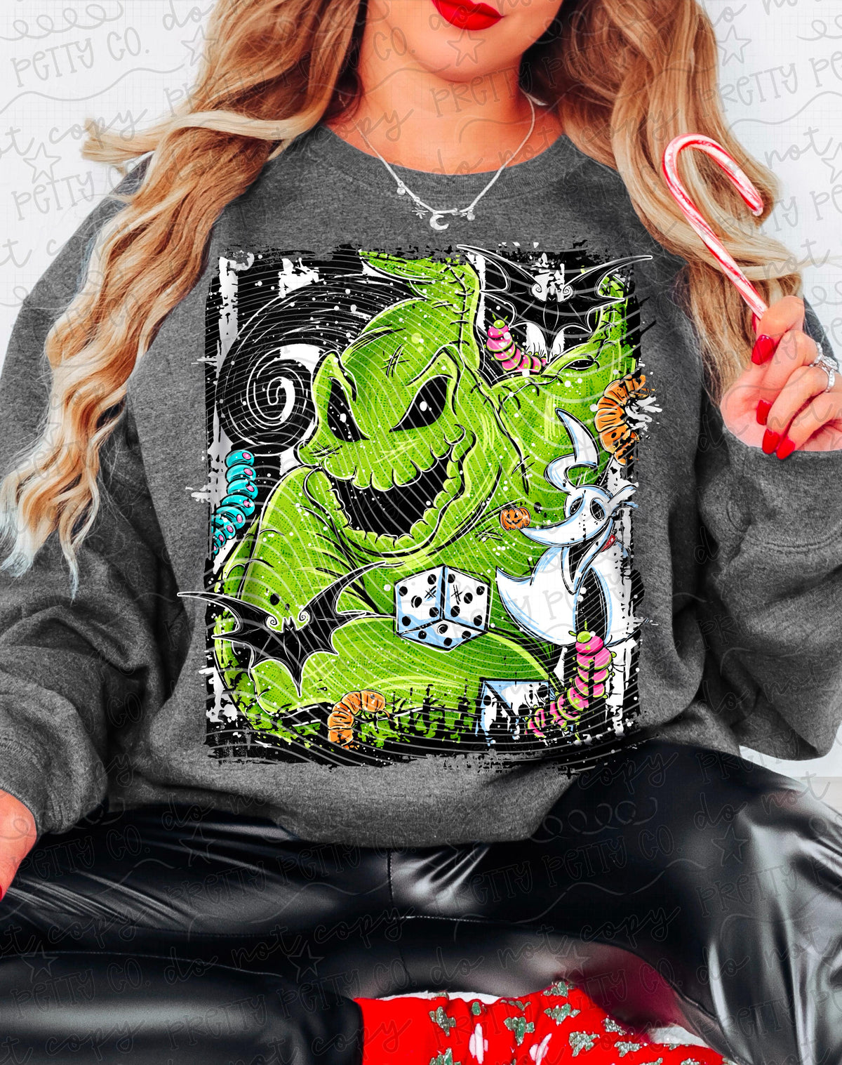 Boogie Monster Christmas Shirt | Spooky Holiday Monster Tee | Creepy Christmas Sweatshirt | Gothic Holiday Apparel | Halloween Christmas Graphic