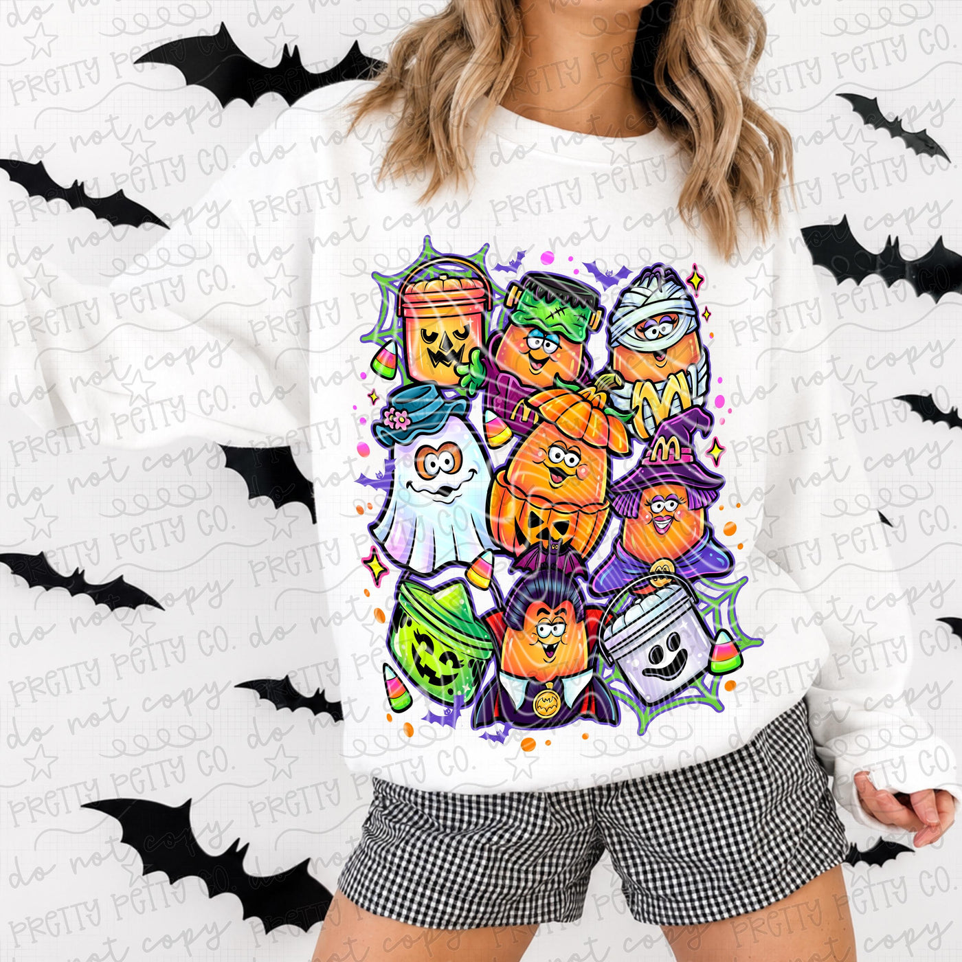 Halloween Fast Food Nuggets Graphic Tee