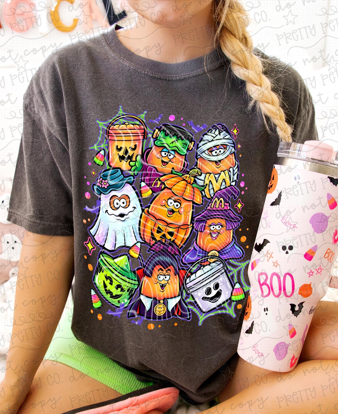 Halloween Fast Food Nuggets Graphic Tee